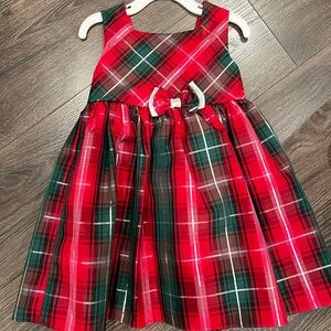 Christmas Holiday George Girls Dress 4T